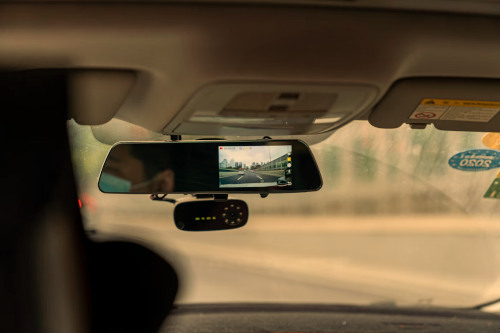 Video en espejo retrovisor